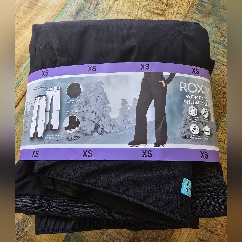 Roxy Black Women's Snow Pants XS